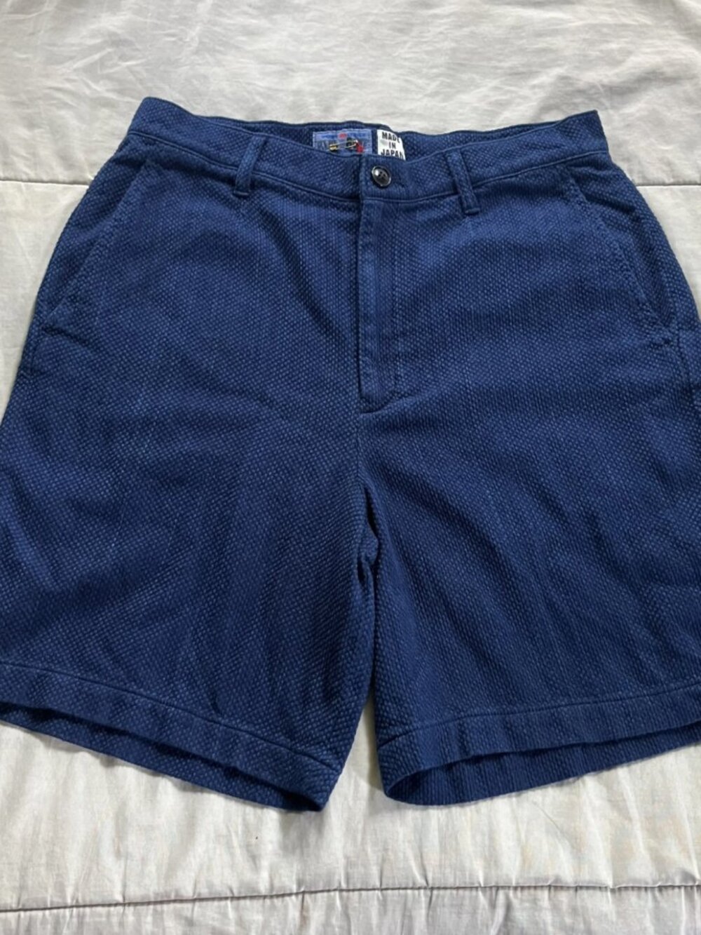 Blue Blue Japan Shorts Kasezome Sashiko Size 2 (US 31)